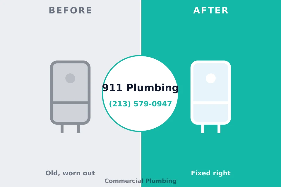 Before and after: plumbing repair Missouri City, TX